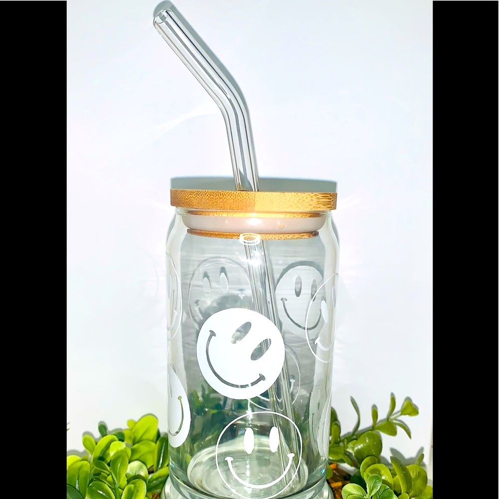 16oz beer can shaped glass